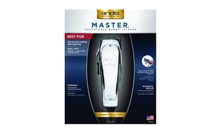 Andis Master Limited Edition Ghost White Professional Hair Clipper 12395 Barber