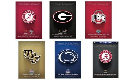 2018 College Football Playoffs on DVD