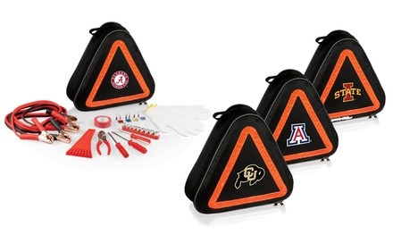 Picnic Time NCAA Roadside Emergency Kit (11-Piece)