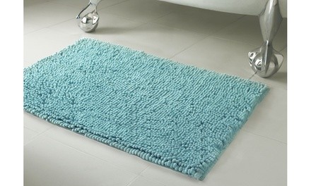 Plush Shag Chenille Bath Mats (2-Pack)