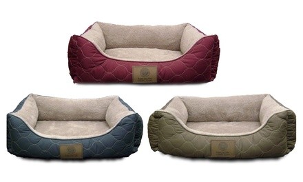 AKC Orthopedic Circle Stitch Cuddler Pet Bed