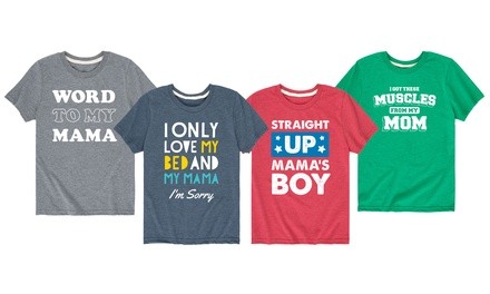 Instant Message Mama's Little Boy Tees