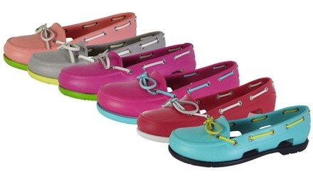 Crocs Women's Beach Line Slip-On Boat Shoes