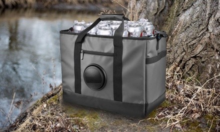 Technical Pro 36-Can Capacity Cooler with Wireless Bluetooth Speaker 