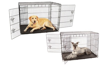 Carlson Double Door Wire Pet Crate