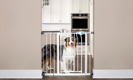 Carlson Extra Wide Pet Gate with Door