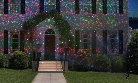 Outdoor Christmas Laser Light Projector with 12 Patterns