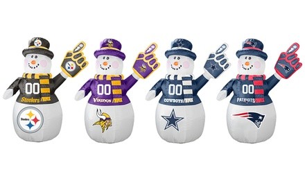 Boelter Brands NFL 7' Inflatable Snowman