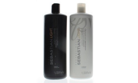 Sebastian Light Weightless Shine Shampoo and Conditioner Set (2-Piece)