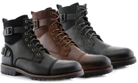 Polar Fox Men's Patrick Combat Boots