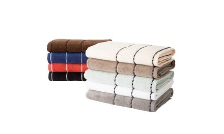 100% Cotton Quick-Dry Zero-Twist Towel Set (6-Piece)