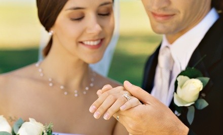 $182 for Wedding-Officiation Service from myfaithmark ($350 Value)