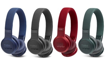 JBL Live 400BT, 500BT On-Ear & Over-Ear Wireless Bluetooth Headphones with Mic