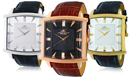 Adee Kaye Men's Adore II Watch with Swiss Movement