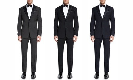 Verno Men's Notch Lapel Classic-Fit Tuxedo (2-Piece)