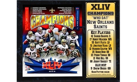 Encore Select NFL 2009–2017 Champ Plaques 