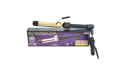 HOT TOOOLS 1 1/4 Curling Iron 24K GOLD - Model 1110