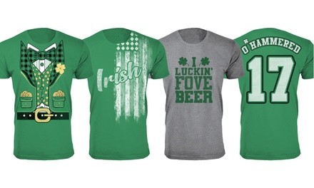 Men's St. Patrick's Day Lucky T-Shirts (S-3XL)