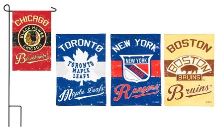 Team Sports America NHL Vintage Garden Flags