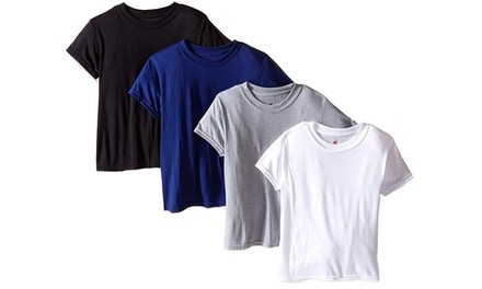 Hanes Boy's X-Temp T-Shirt (4-Pack)