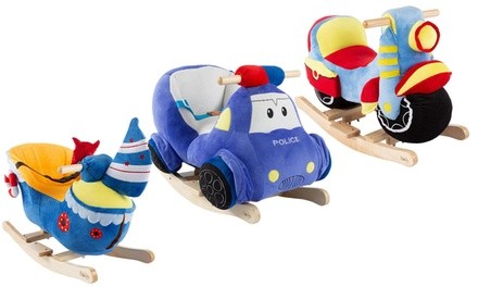 Toddler's Plush Ride-On Rocking Toys