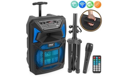 Bluetooth PA speaker & microphone system - Portable Karaoke Speaker