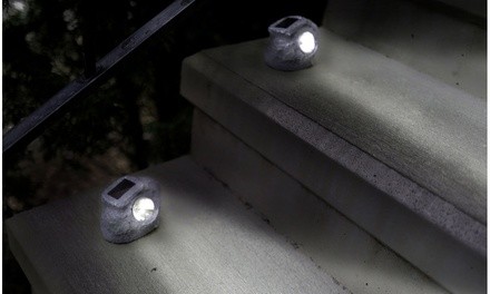 SUNSTONE Solar Rock Landscaping Lights (2-, 4-, 8-, 12-, or 20-Pack)