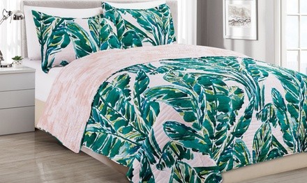 BARBARIAN by Barbra Ignatiev Printed Reversible Quilt Set (2- or 3-Piece)