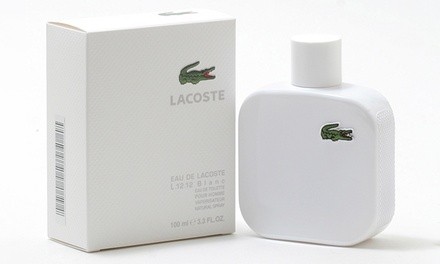 Lacoste Eau de Lacoste L.12.12 Blanc Eau de Toilette for Men (3.3 Fl. Oz.)