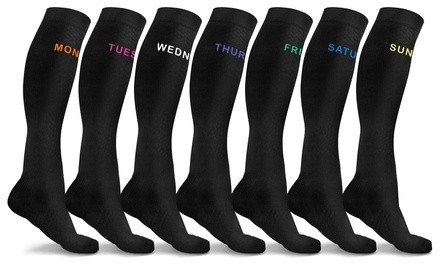 DCF All Week Relief Compression Socks (7 Pairs)