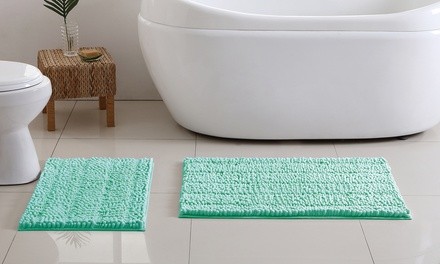 Fallow Stripe Bath Rug Set (2-Piece)