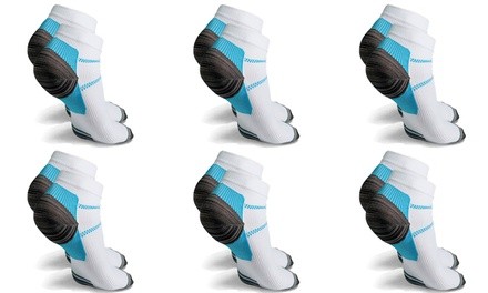 Ankle Length High Energy Compression Socks (6 or 12 Pairs)