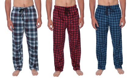 Active Club Men's Mink Fleece Sleep & Lounge Pants