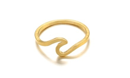 Knuckle Surf Ocean Wire Ring