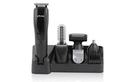 JTrim Ultimate ProGroomer 6 in 1 Grooming Kit For Men Body Groomer Beard Trimmer