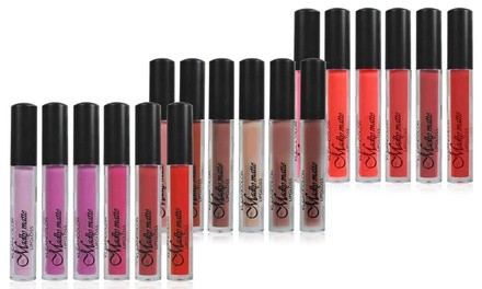 KleanColor Madly Matte Lip Gloss Set (6-Pack)