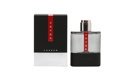 Prada Luna Rossa Carbon For Men Eau De Toilette Spray 3.4 OZ