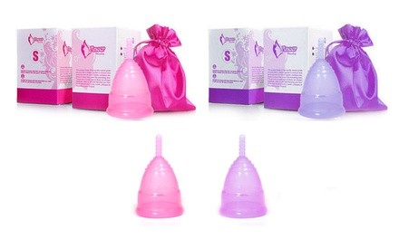 Women's Reuseable Medical Grade Menstrual Cup (2-Pack)