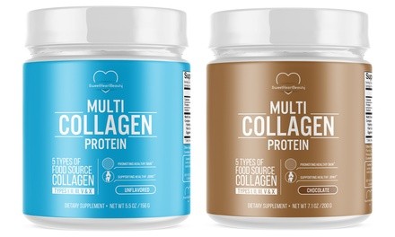 Pure Collagen Peptide Zero-Carb Protein Powder (Various Flavors)