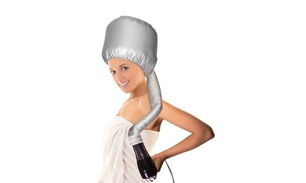 Hands-Free Hairdryer Attachment Bonnet