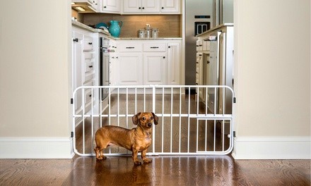 Carlson Lil' Tuffy Expandable Gate with Door for Pets