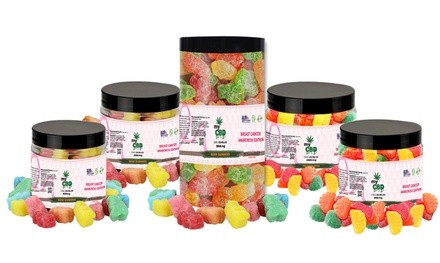 Breast Cancer Awareness CBD Gummies from MyCBD (600, 1500, or 300mg)