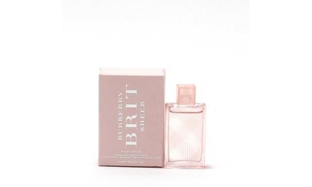 Mini Burberry Brit Sheer ladies - EDT .17 Oz