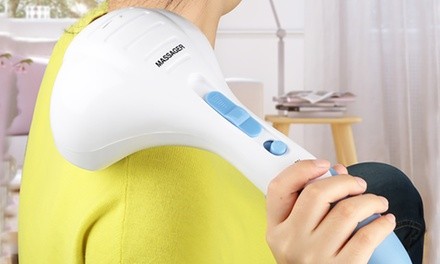 Hand-Held Double-Head Electric Percussion Massager