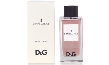 D&G 3 L'Imperatrice for women by Dolce & Gabbana Eau De Toilette spray 3.4 Oz 