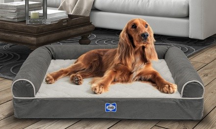 Sealy Orthopedic Foam Couch-Style Dog Bed