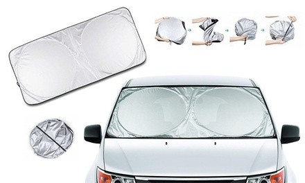 Premium Jumbo Windshield Sun Shade Cover