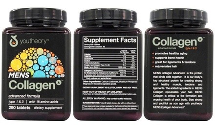 youtheory Men's Collagen Advanced (290-Count)