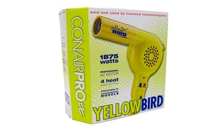 ConairPRO Yellow Bird Hair Dryer YB075W