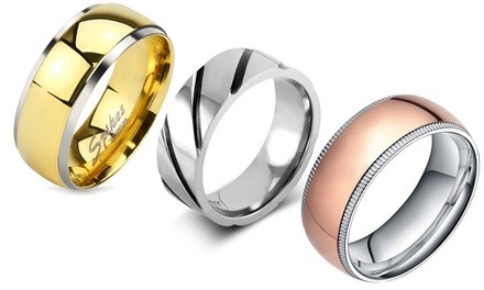 Titanium Men's Ring Collection